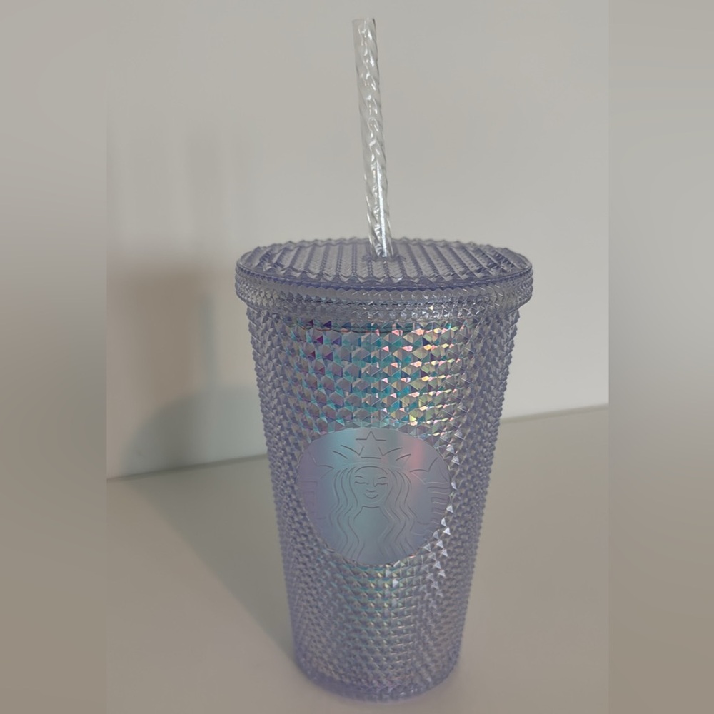 Starbucks Holographic Textured Tumbler with Straw